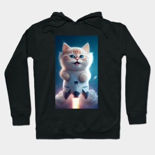 rocket kitten Hoodie